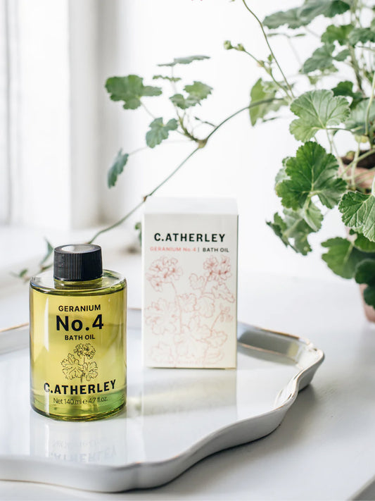 C.Atherley Bath Oil 140ml - Geranium No.4