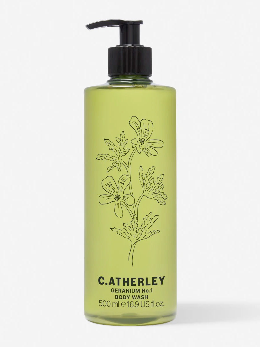 C.Atherley Body Wash 500ml - Geranium No.1