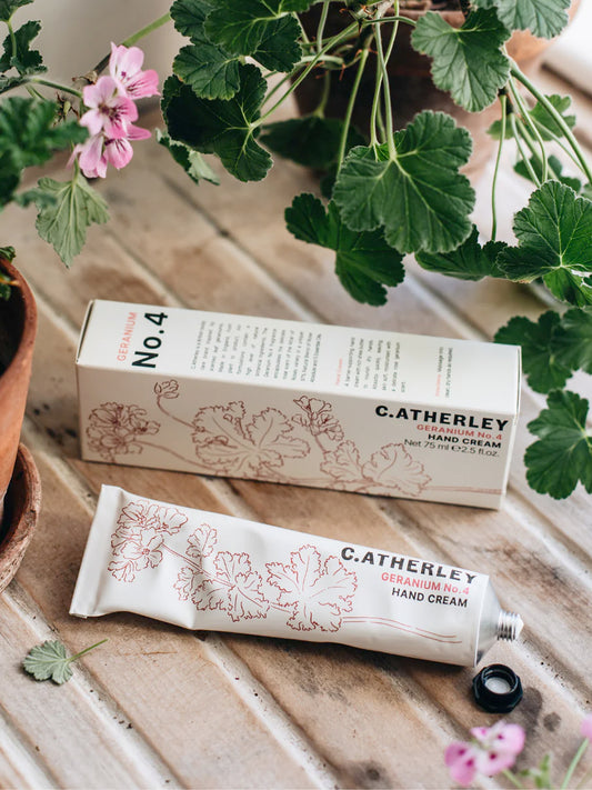 C.Atherley Hand Cream 75ml - Geranium No.4