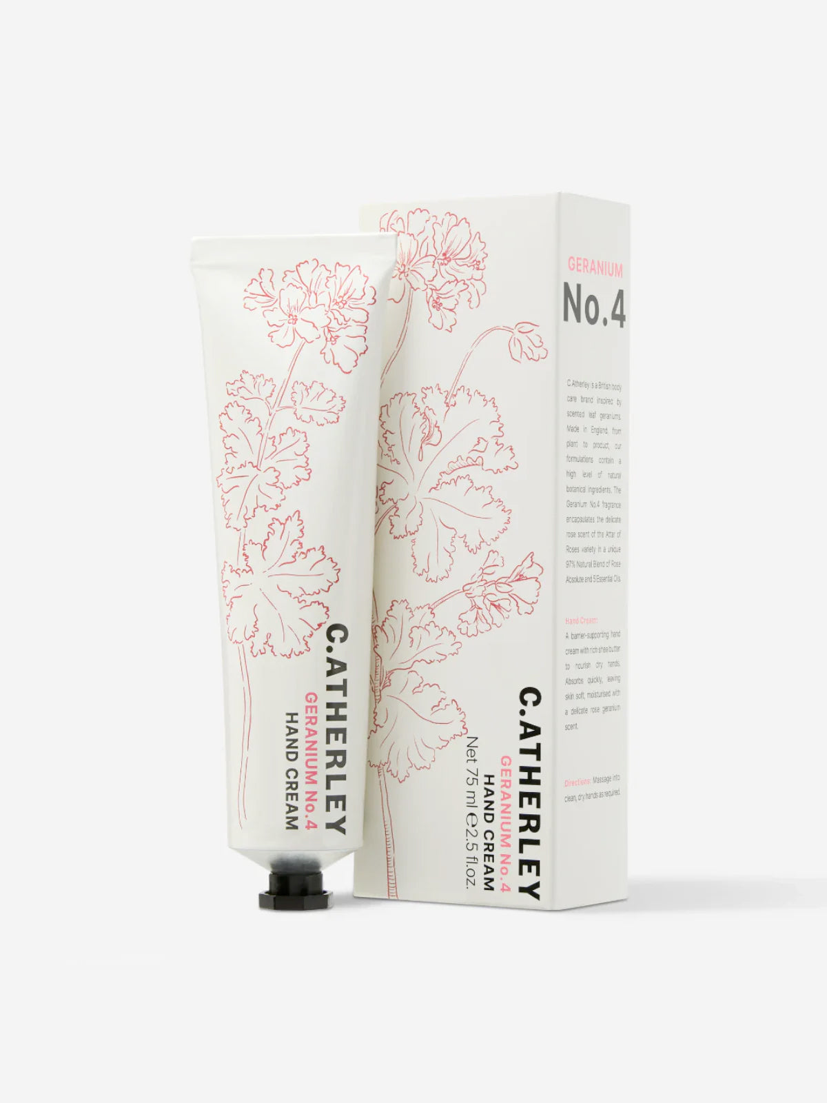 C.Atherley Hand Cream 75ml - Geranium No.4