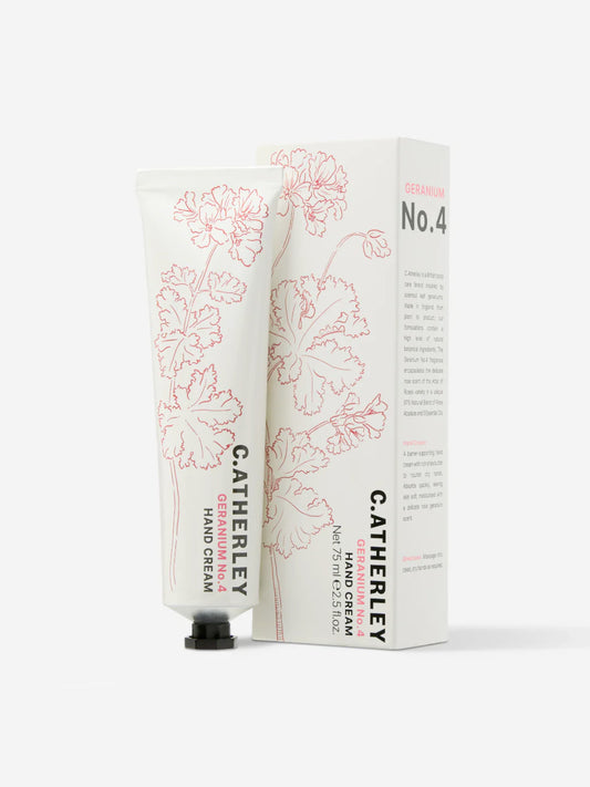 C.Atherley Hand Cream 75ml - Geranium No.4