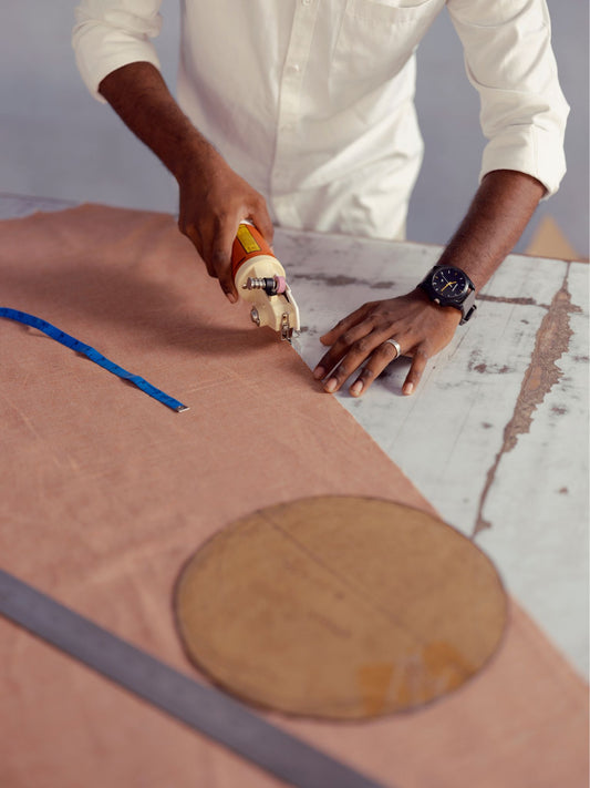 Yogamatters Organic Cotton Chambray Buckwheat Bolster