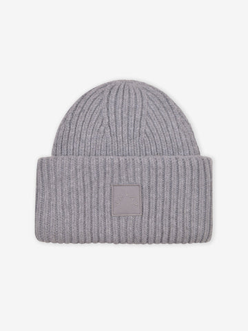 Varley Cresta Rib Beanie - Ash Melange