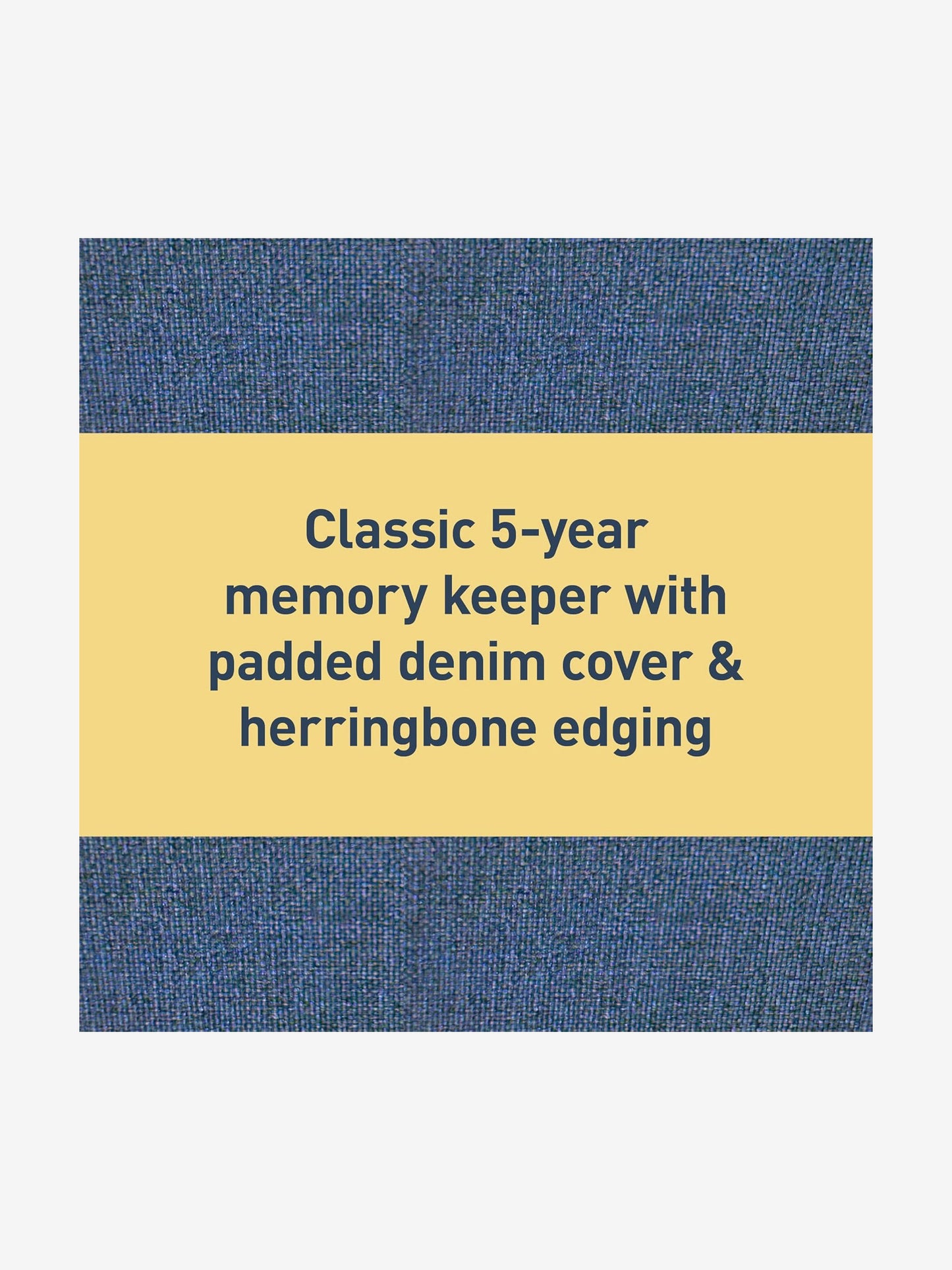 One Line a Day Journal - Denim