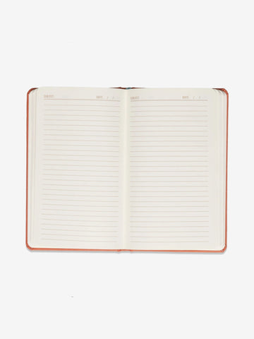 Designworks Ink Celestial Bookcloth Journal - Terracotta Sun