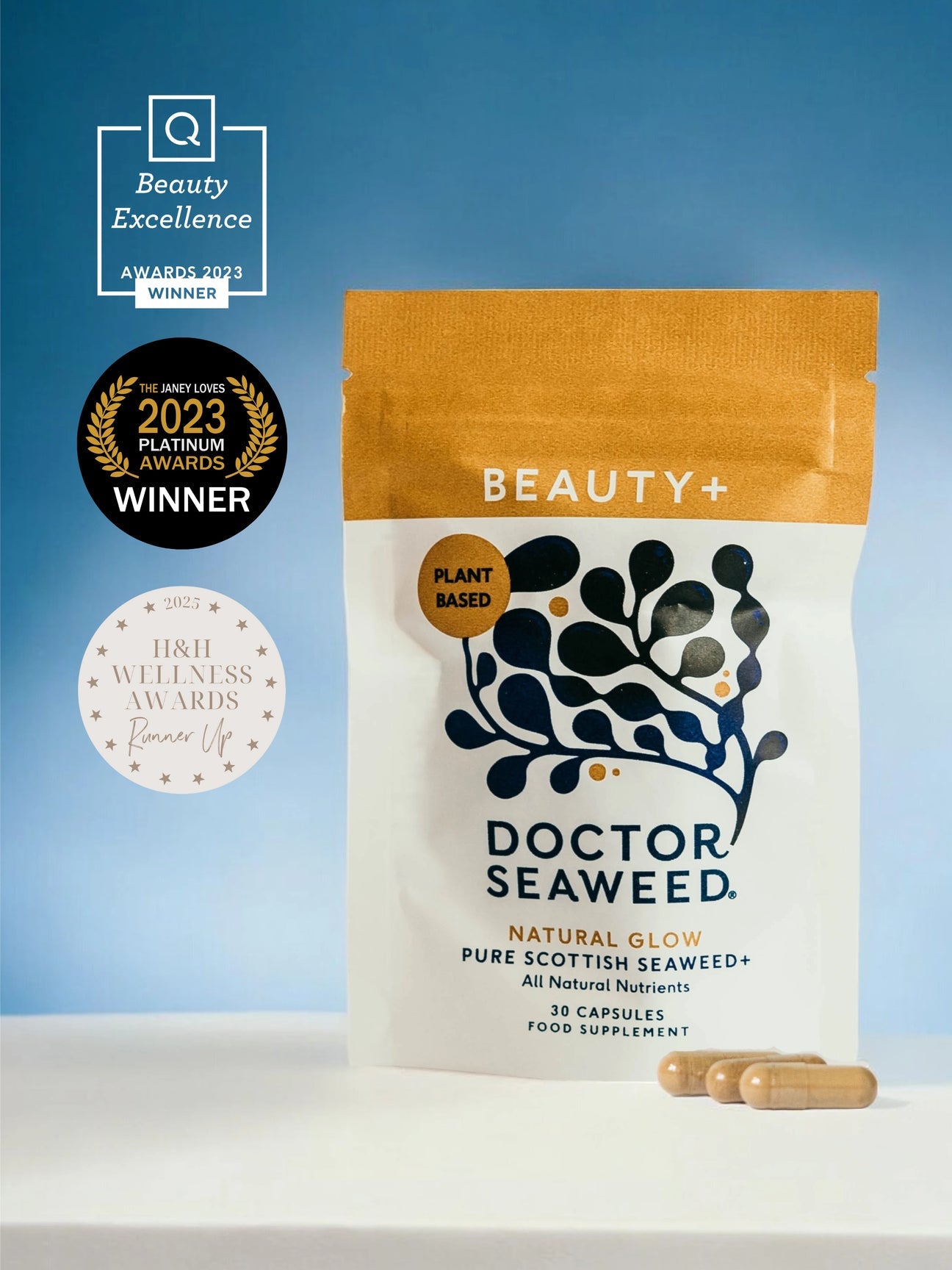Doctor Seaweed Beauty+ Supplement Capsules