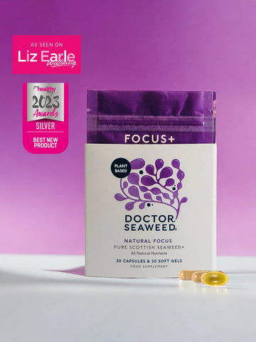 Dr Seaweed Focus+ Supplement Capsules