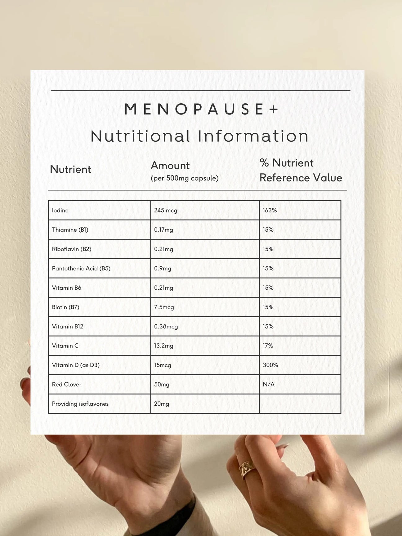 Doctor Seaweed Menopause+ Supplement Capsules