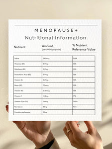Dr Seaweed Menopause+ Supplement Capsules
