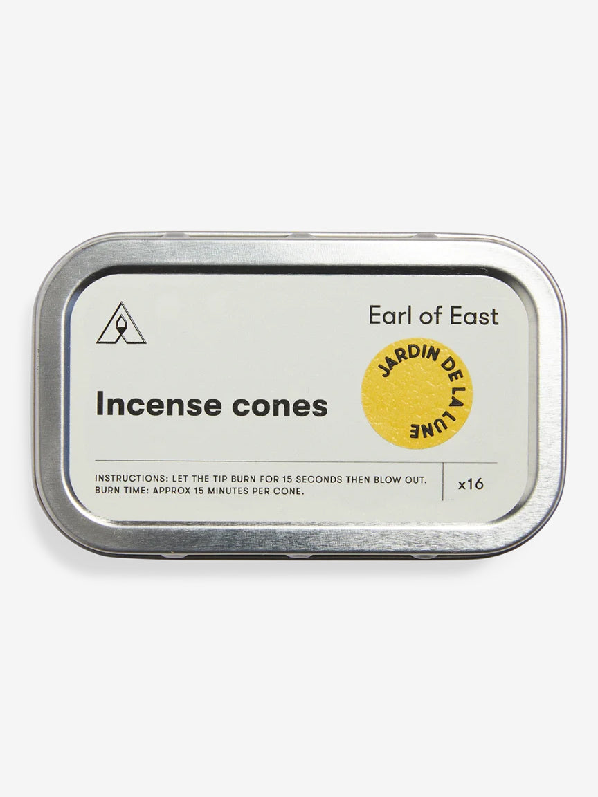 Earl of East Incense Cones - Jardin de la Lune