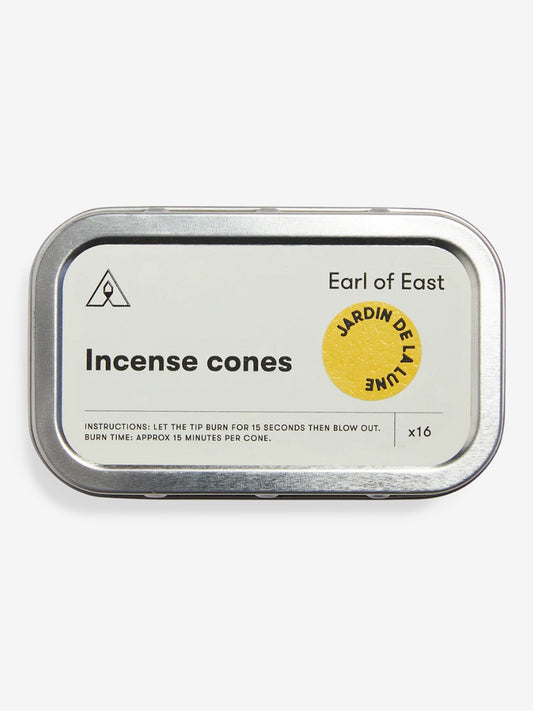 Earl of East Incense Cones - Jardin de la Lune