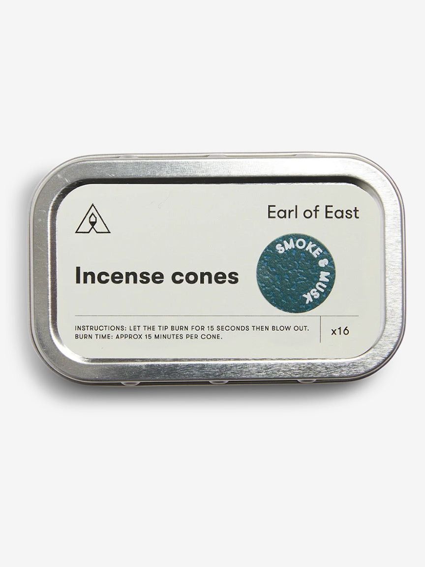 Earl of East Incense Cones - Smoke & Musk