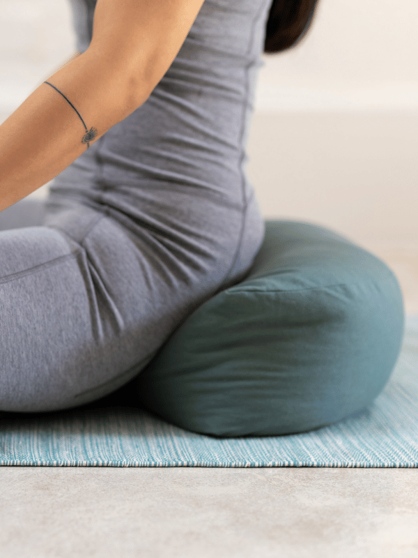 Yogamatters Organic Cotton Contour Meditation Cushion