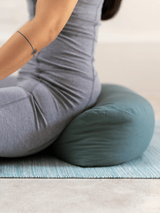Yogamatters Organic Cotton Contour Meditation Cushion