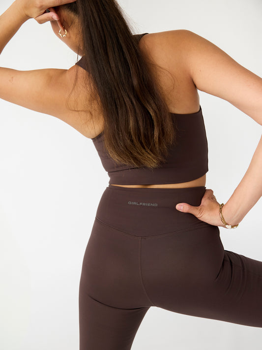 Girlfriend Collective Compressive Flare Legging - Driftwood