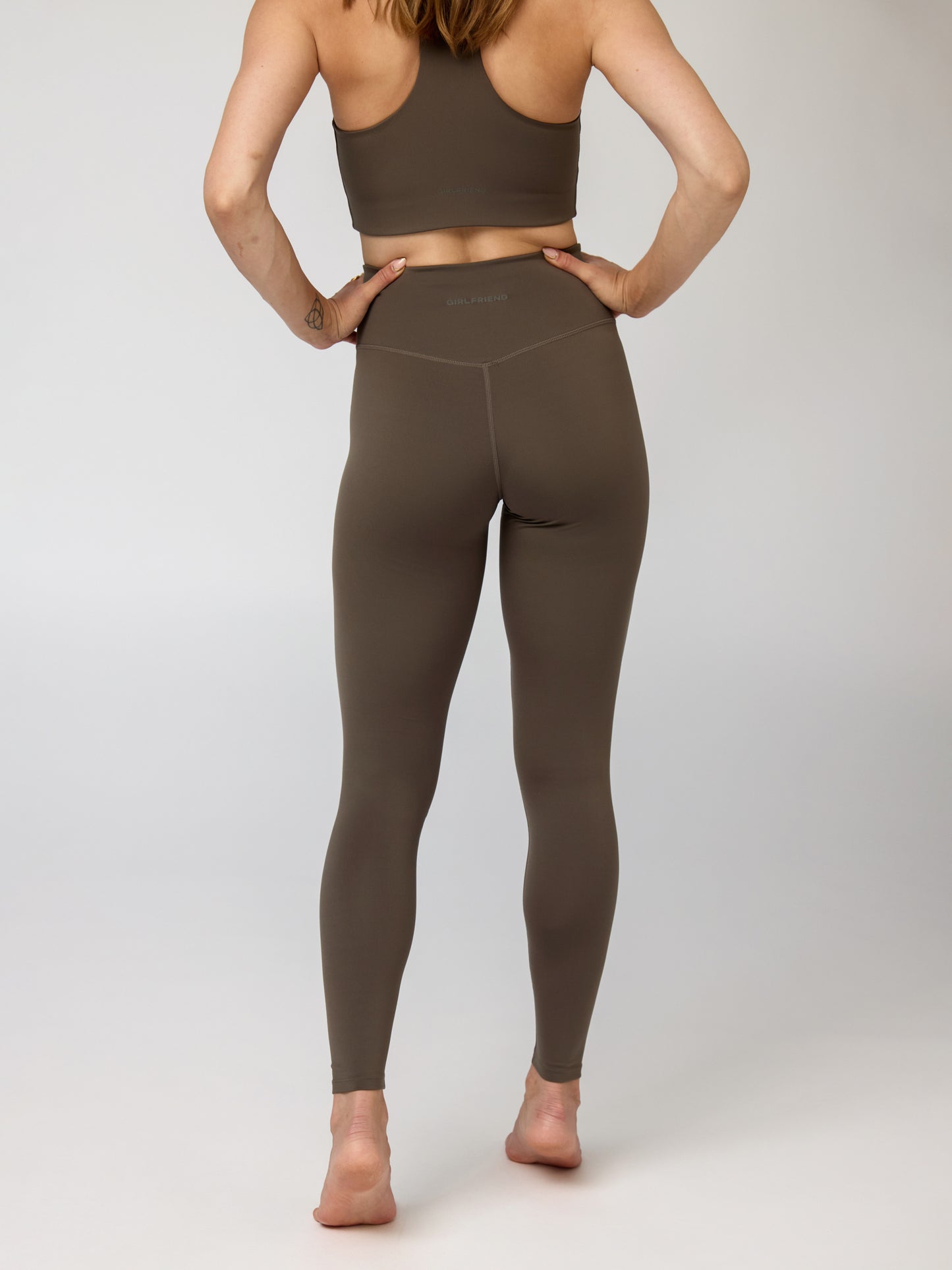 Girlfriend Collective Float High Rise Legging - Mink