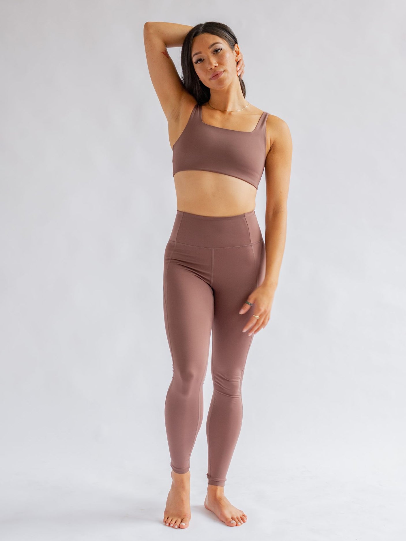 Girlfriend Collective Compressive High-Rise Leggings - Storm