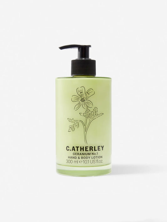 C.Atherley Hand & Body Lotion 300ml - Geranium No.1