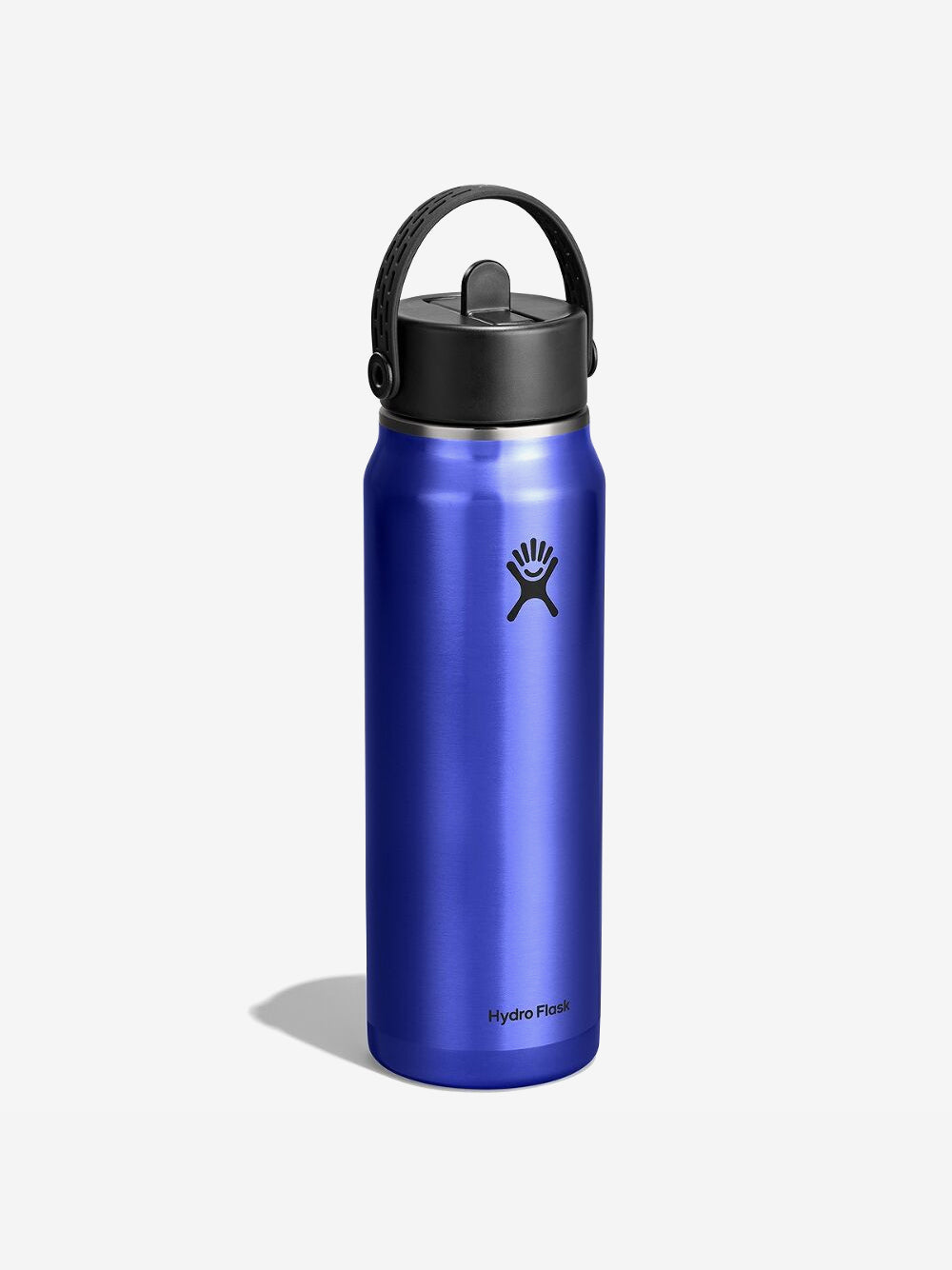 Hydro Flask 946ml (32oz) Lightweight Wide Mouth Bottle with Flex Straw Cap - Sapphire Blue