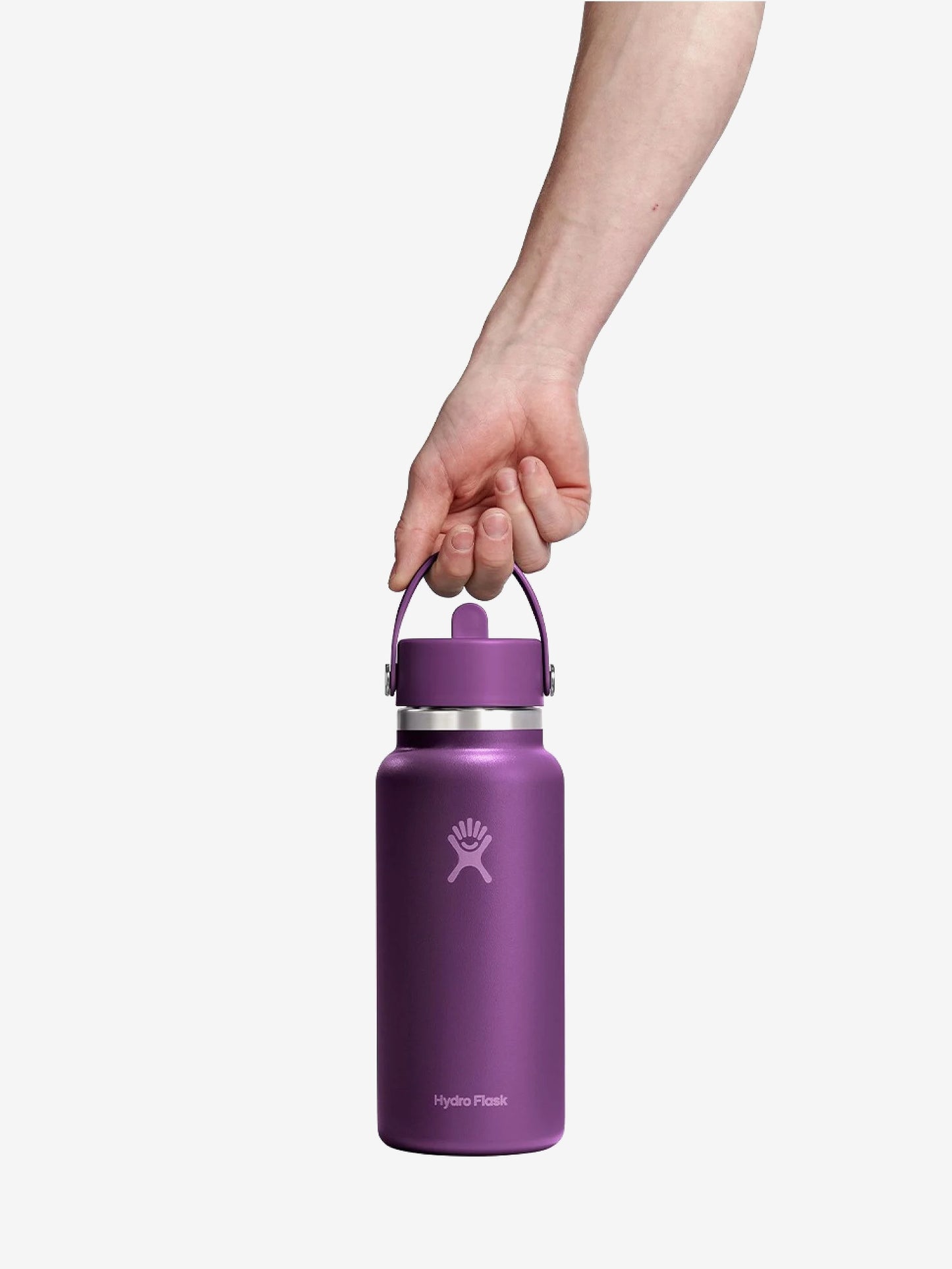 Hydro Flask 946ml (32oz) Wide Mouth Bottle with Flex Straw Cap - Beachplum