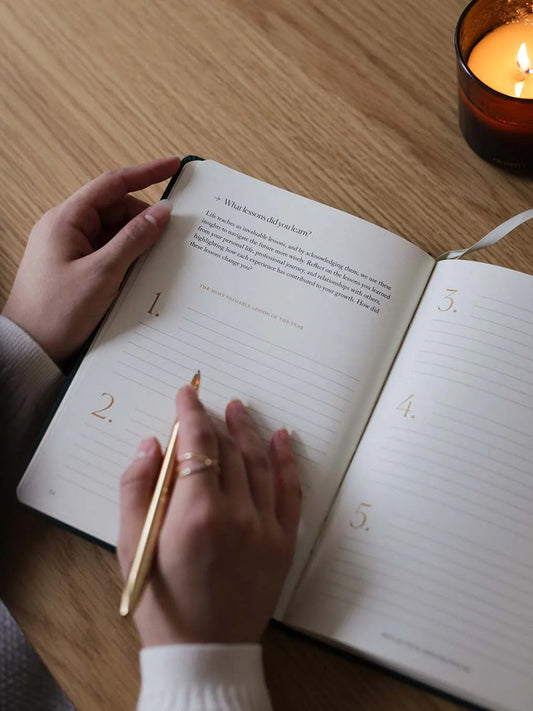 Intelligent Change The Best Year Journal - Linen