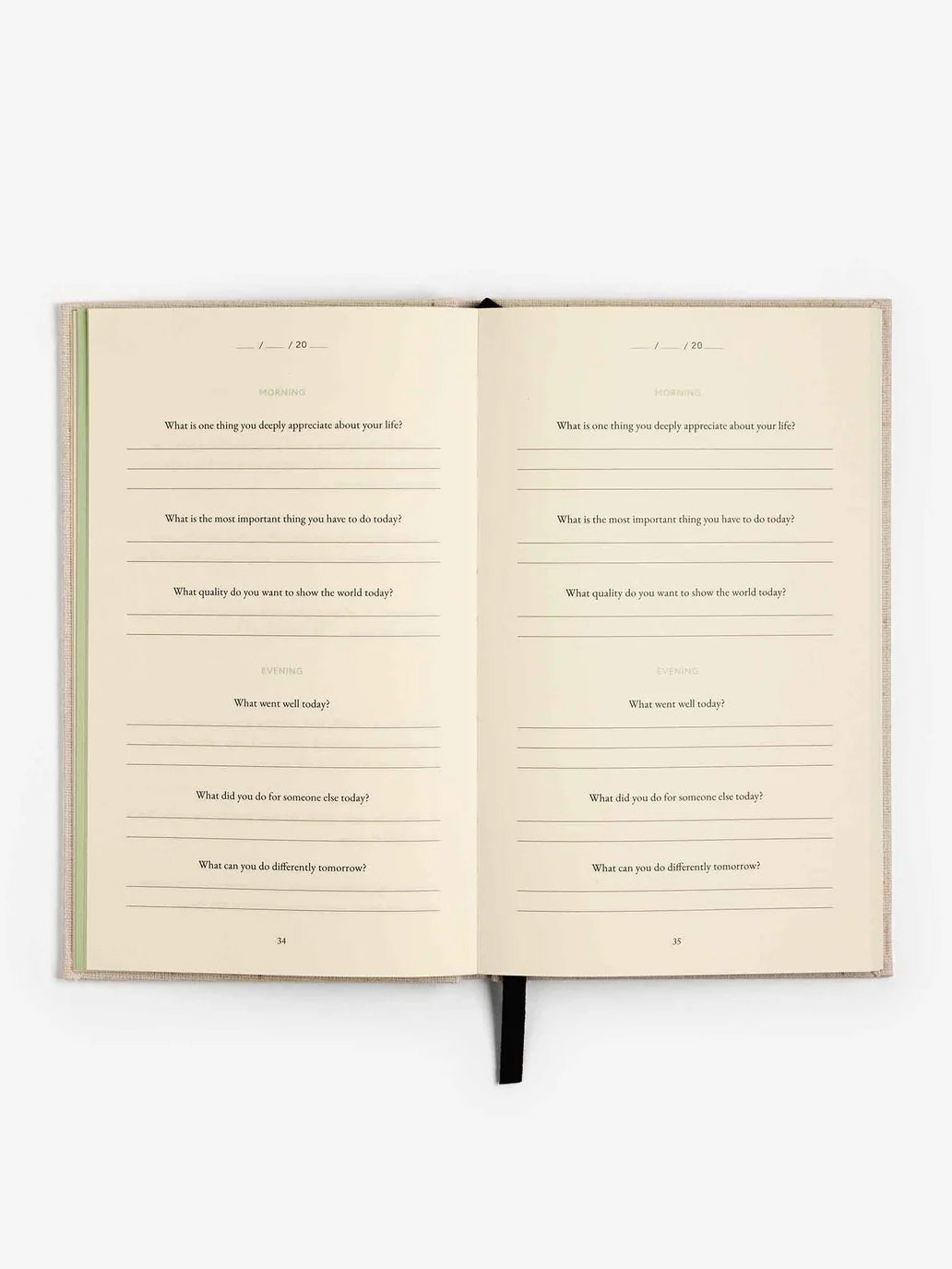 Intelligent Change Dr Rangan Chaterjee Three Question Journal - Beige