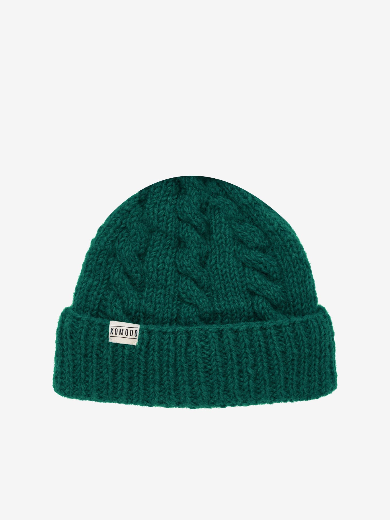 Komodo Matterhorn Lambswool Hat - Evergreen