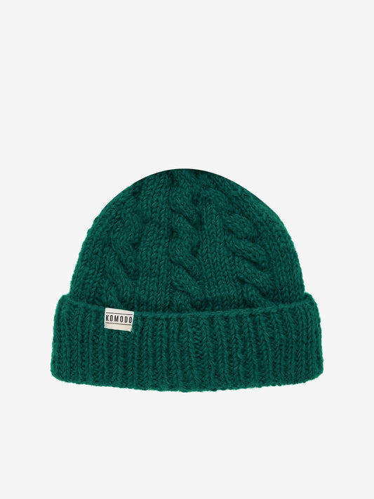 Komodo Matterhorn Lambswool Hat - Evergreen