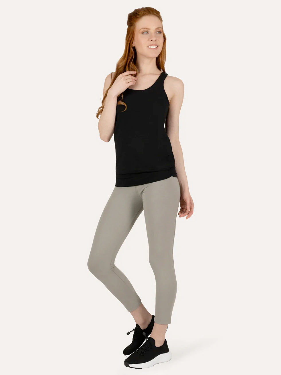 Urban Goddess Kami Yoga Tank - Onyx Black