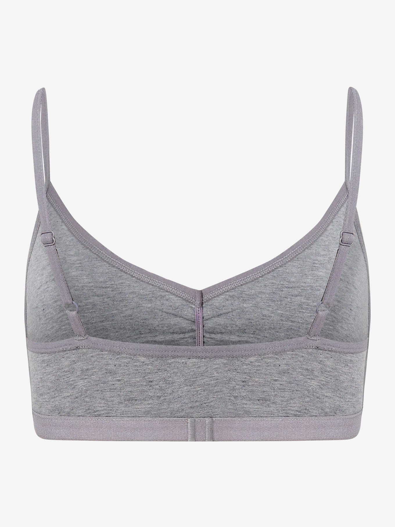 Komodo Anastasia Organic Cotton Bra - Marl Grey