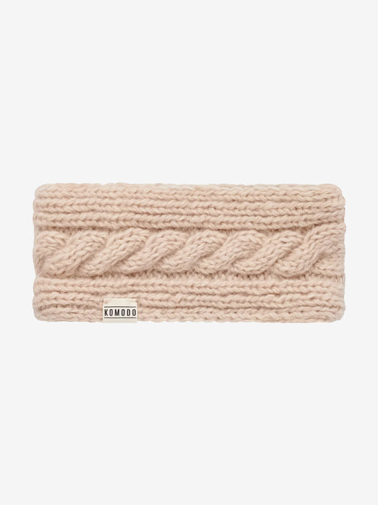 Komodo Cloud Lambswool Headband - Natural