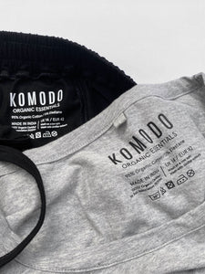 Komodo Sylvie Organic Cotton Legging - Marl Grey
