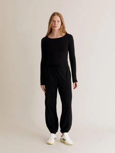 Komodo Teresa Organic Cotton Jogger - Black