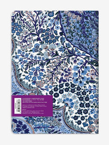 Liberty Handmade Embroidered Journal - Tanjore Gardens