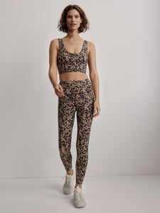 Varley Let's Go Elsie Bra - Sand Speckled Leopard – Yogamatters