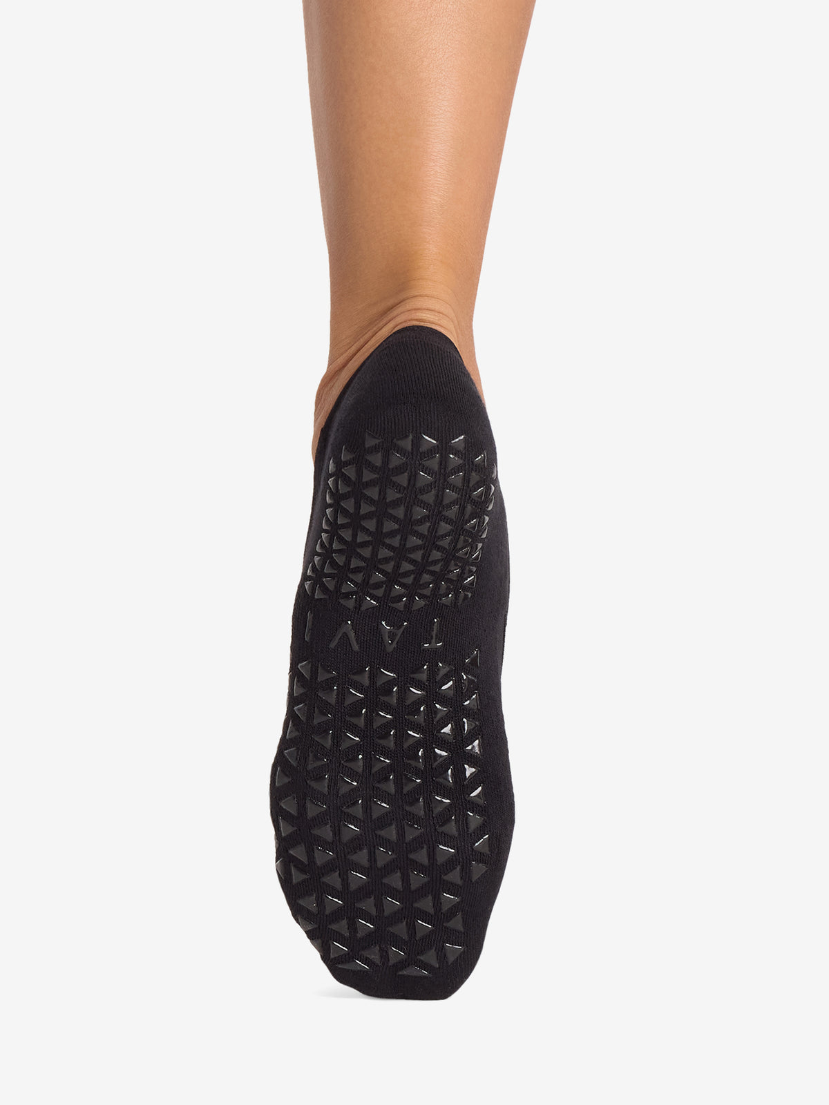 Tavi Noir Lola Grip Socks - Ebony Velvet