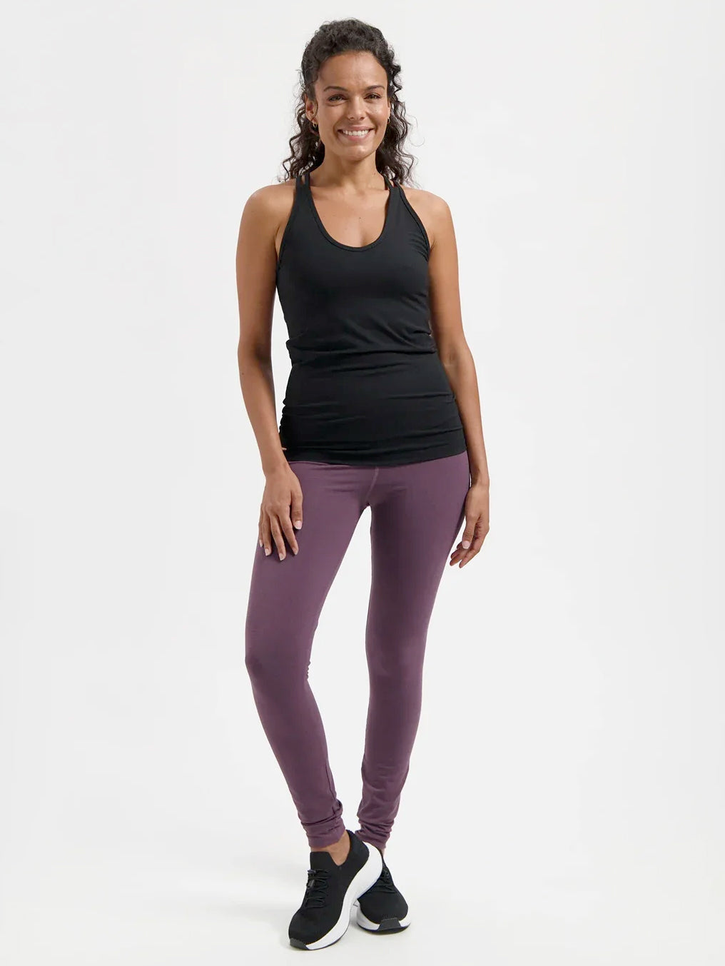 Urban Goddess Lyrais Yoga Tank - Onyx Black