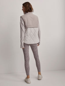 Varley Maher Quilted Active Gilet - Rainy Day/Etherea