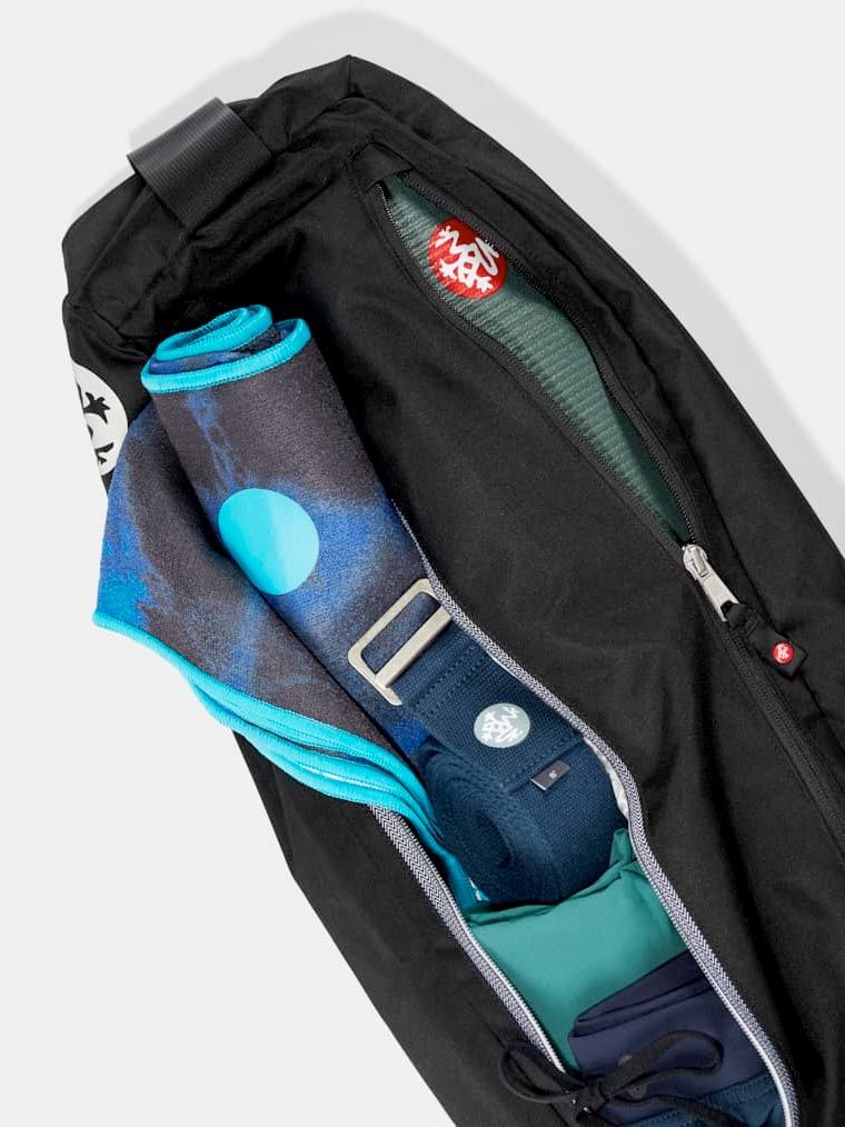 Manduka Go Steady 4.0 Yoga Mat Bag - Black