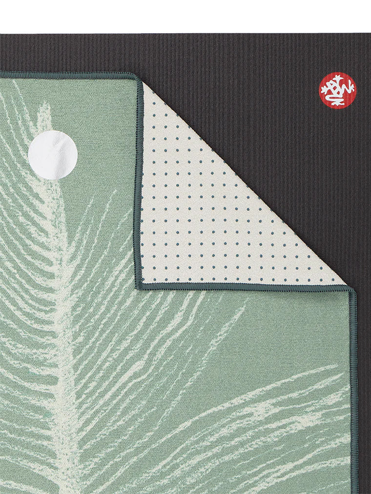 Manduka Yogitoes Yoga Mat Towel - Silver Plume