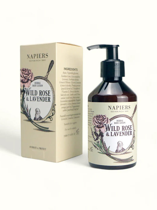 Napiers Body Lotion 250ml - Wild Rose & Lavender
