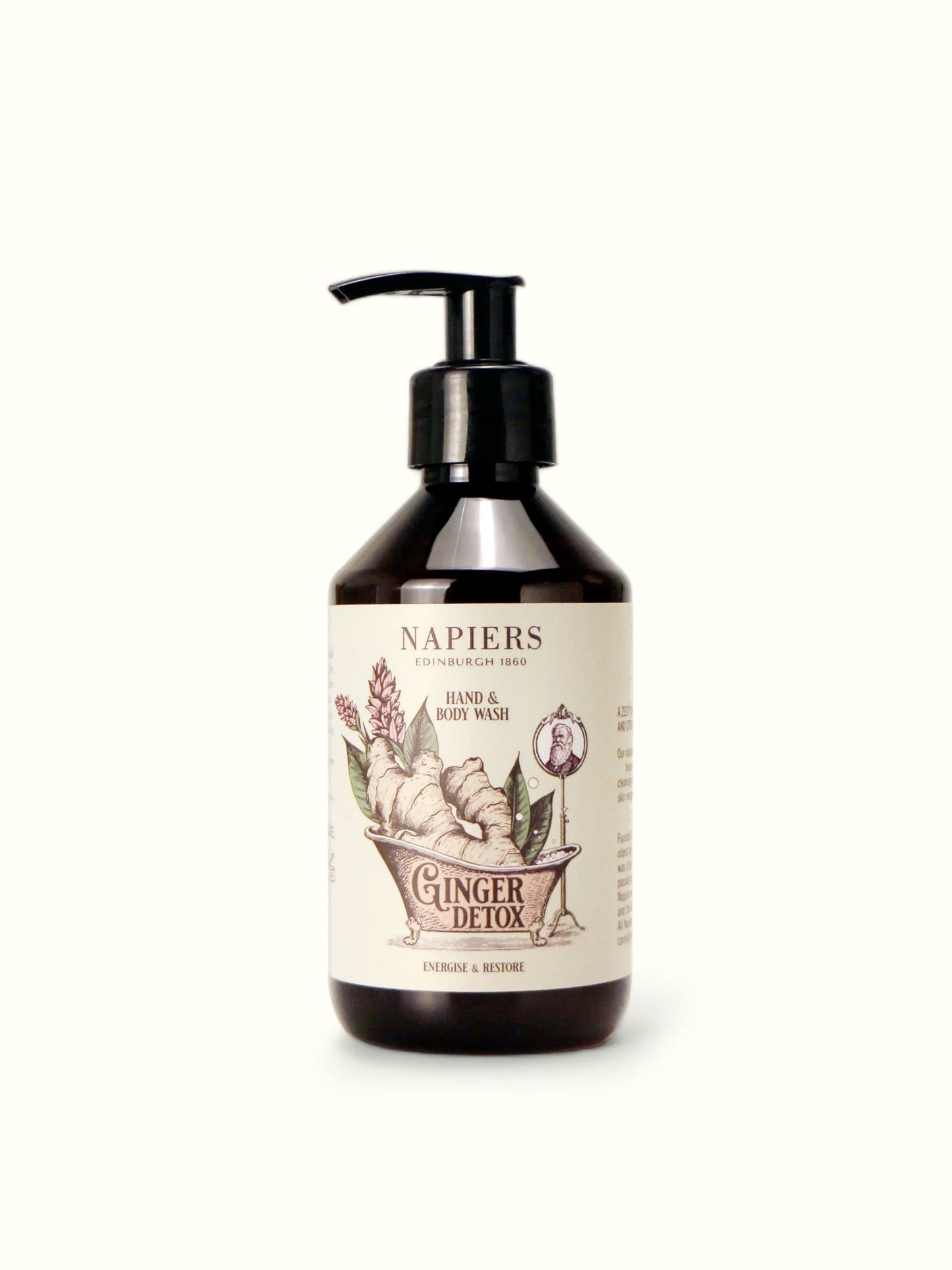 Napiers Hand and Body Wash 300ml - Ginger Detox