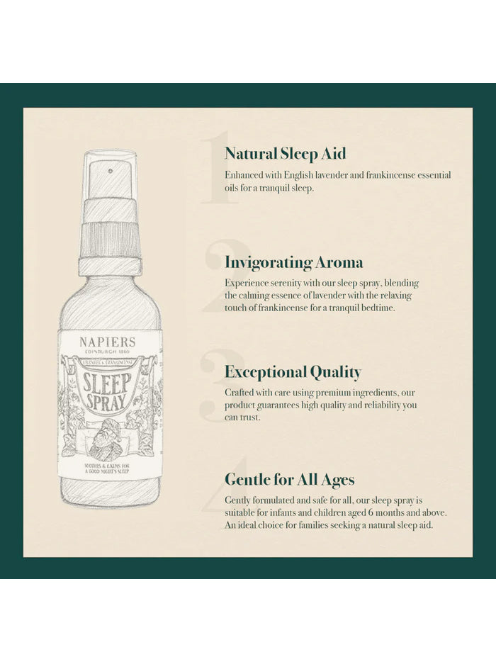 Napiers Essential Oil Sleep Spray 50ml