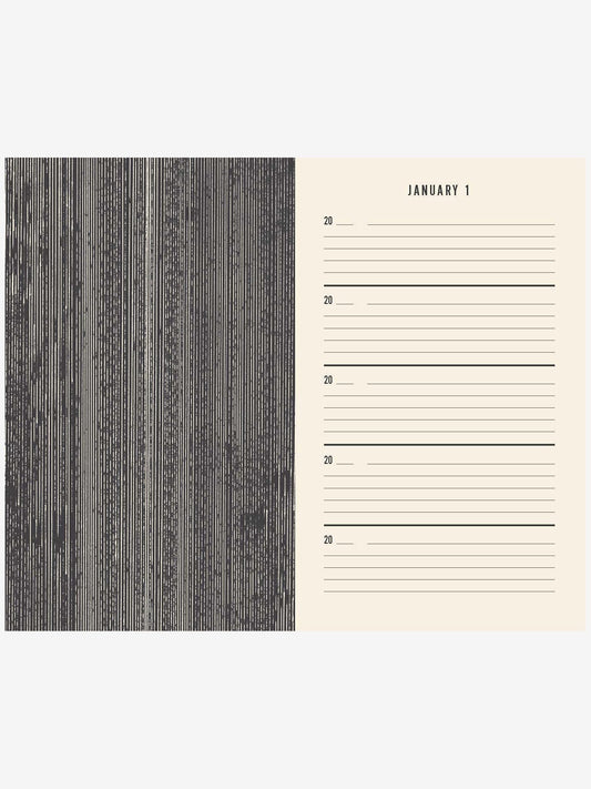 One Line A Day Journal - Canvas