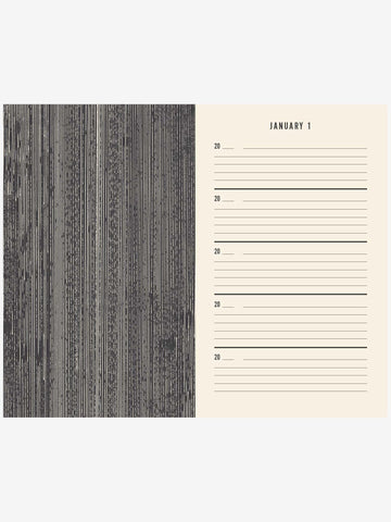 One Line A Day Journal - Canvas