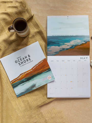 Once Upon a Tuesday 2024 Calendar - Ocean & Shore