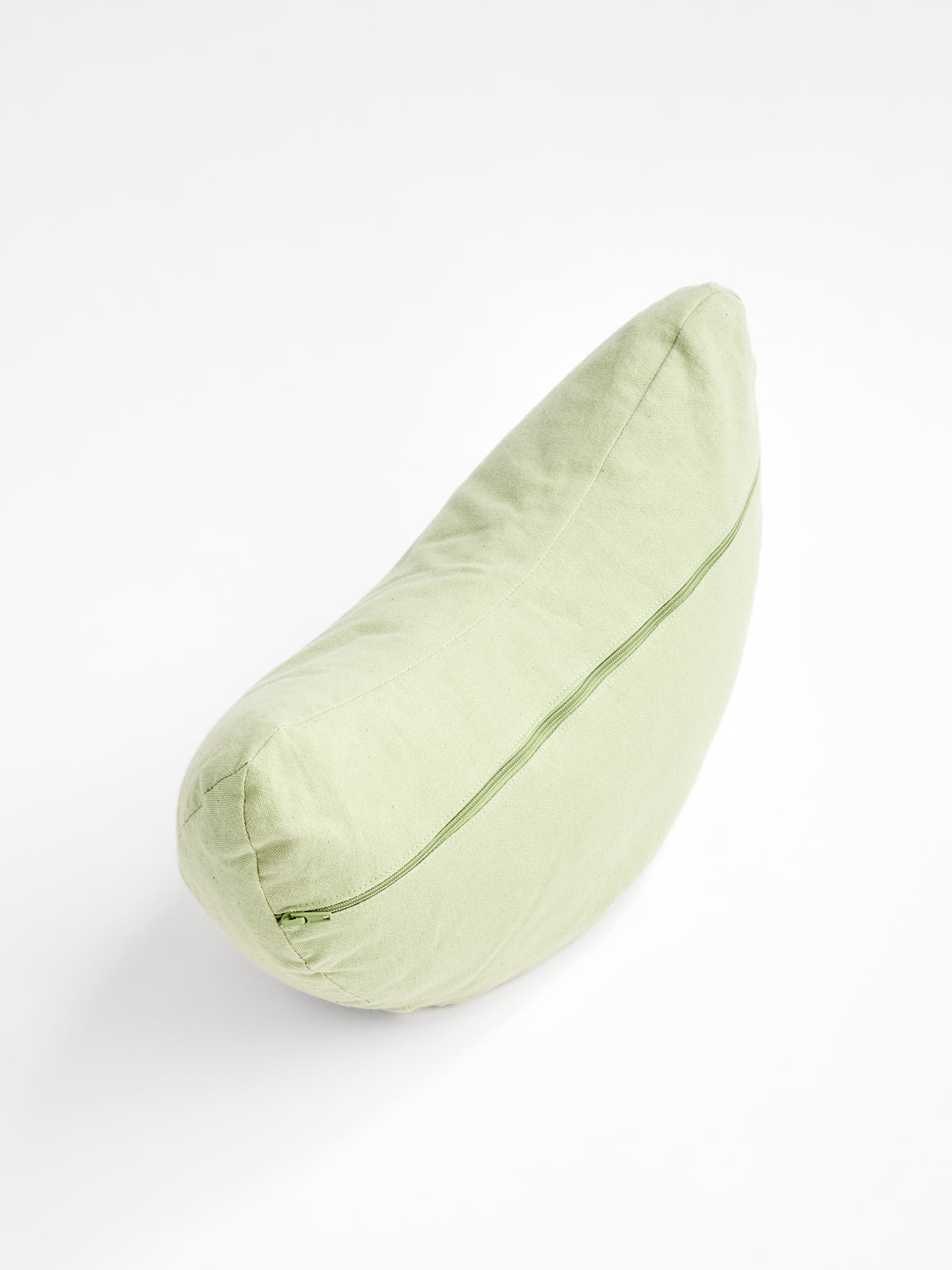 Yogamatters Organic Cotton Chambray Crescent Extension Cushion