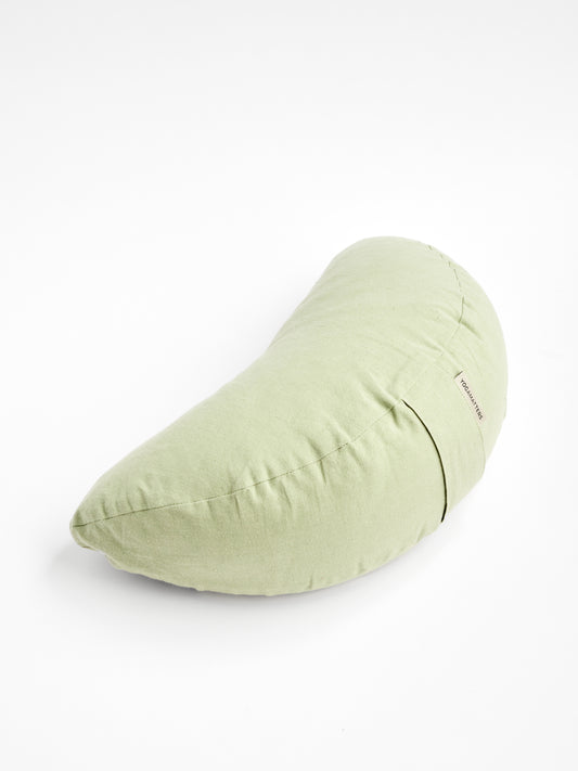 Yogamatters Organic Cotton Chambray Crescent Extension Cushion