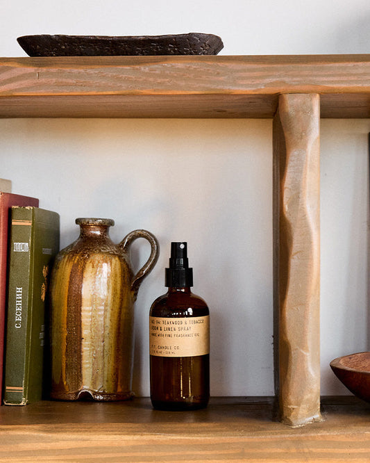 P.F. Candle Co. Room & Linen Spray - Teakwood & Tobacco