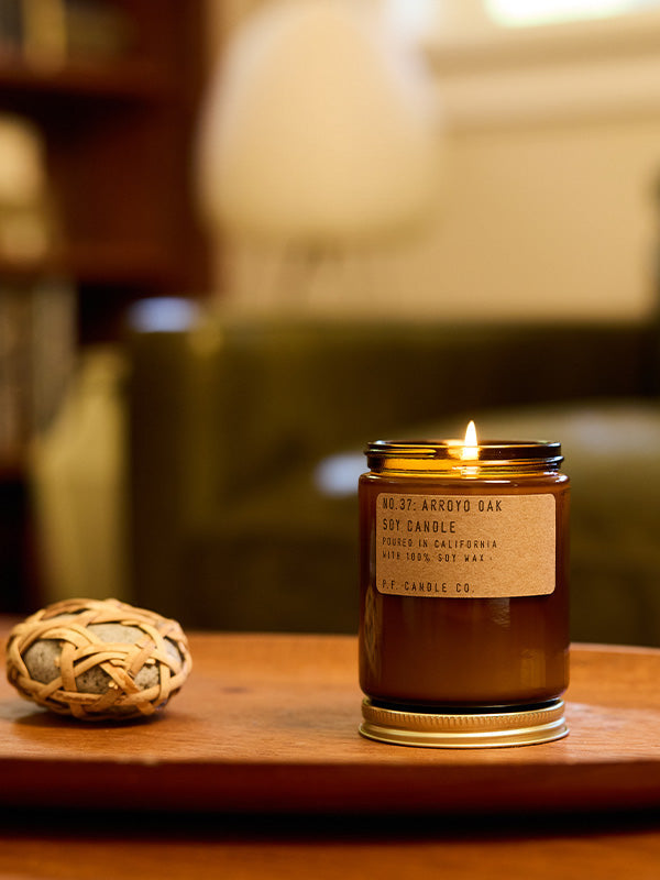 P.F. Candle Co. 7.2oz Soy Candle - Arroyo Oak